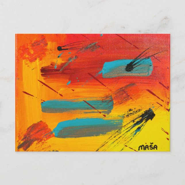 Santa Fe Postkarte (Vorderseite)