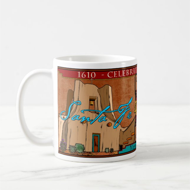 Santa Fe - Quadricentennial Tasse (Links)