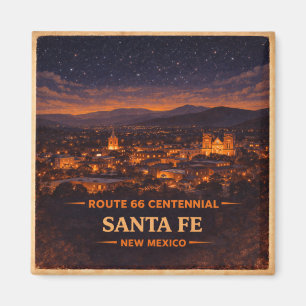 Santa Fe Route 66 Centennial-Reisepapeterie Magnet