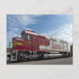 Santa Fe Train Postkarte