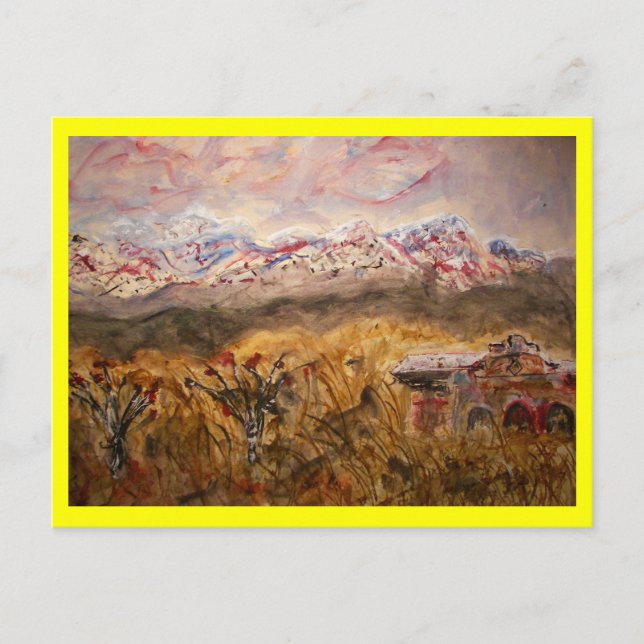 Santa Fe Weltfrieden Postkarte (Vorderseite)