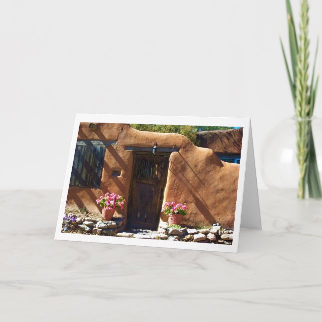 Santa- Feeingang Karte (Vorderseite)