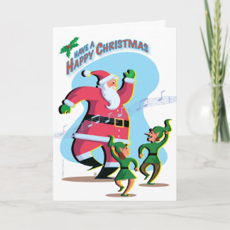 Santa Feiday Card Feiertagskarte