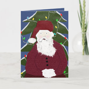 Santa Feiertagskarte
