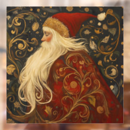 Santa Fensteraufkleber