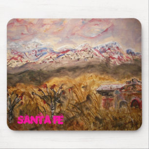 Santa- Feschnee Mousepad