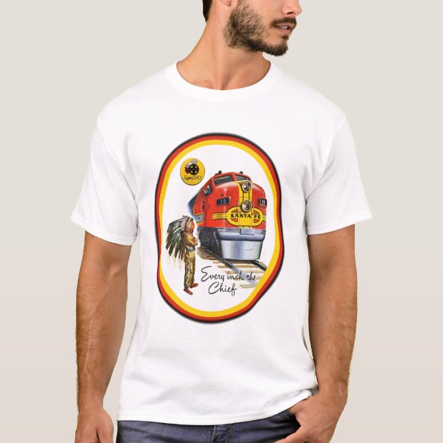 Santa Fesuperhauptzug-T - Shirt (Vorderseite)