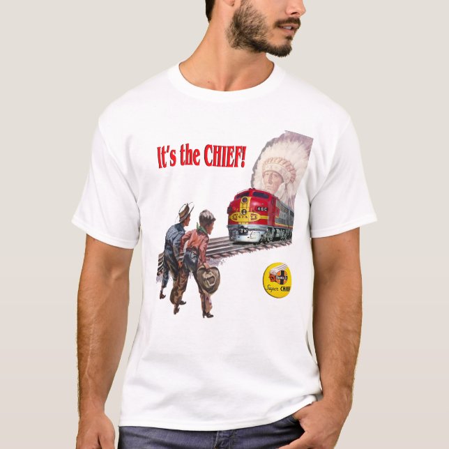 Santa Fesuperhauptzug-T - Shirt (Vorderseite)