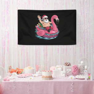 Santa-Flamingo-Schwimmhilfe-Weihnachten-im-Juli-So Banner