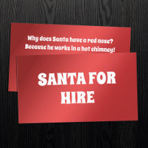 Santa for Hire Joke