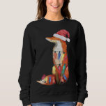 Santa Fox Christmas Lights Fox Lover Christmas Gif Sweatshirt<br><div class="desc">Santa Fox Christmas Lights Fox Lover Weihnachtsgeschenk</div>