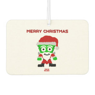 Santa FrankenCheese Rectangle Air Fresher Autolufterfrischer