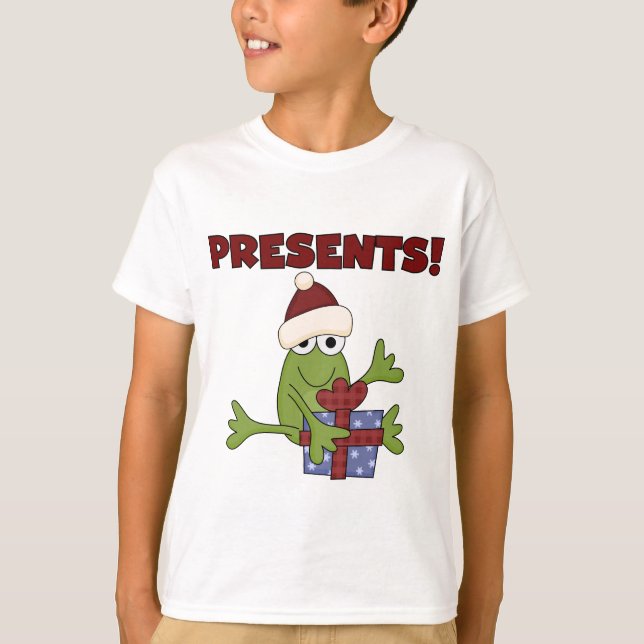Santa Frog Tshirts und Geschenke (Vorderseite)