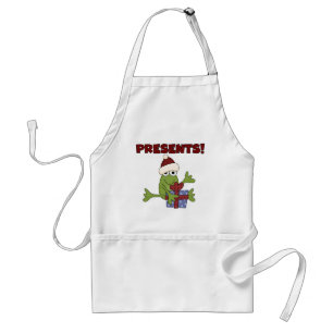 Santa Frog Tshirts und Geschenke Schürze