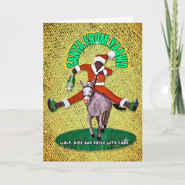 Santa from Yaawd Karte (Vorderseite)