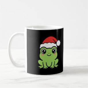 Santa-Frosch-Weihnachten Kaffeetasse