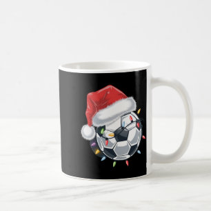 Santa Fußball Sport Weihnachten Fußballspieler T Kaffeetasse