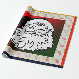 Santa - geschenkpapier
