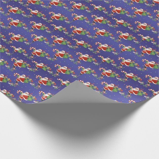 Santa Geschenkpapier (Ecke)