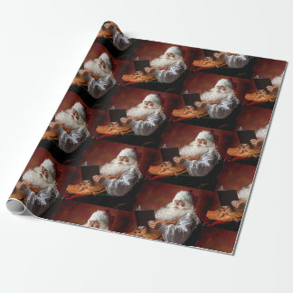 Santa Geschenkpapier