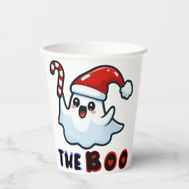 Santa Ghost Paper Cup Pappbecher