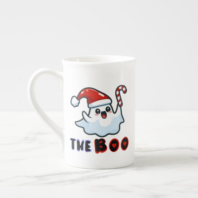 Santa Ghost Paper Cup Prozellantasse (Links)