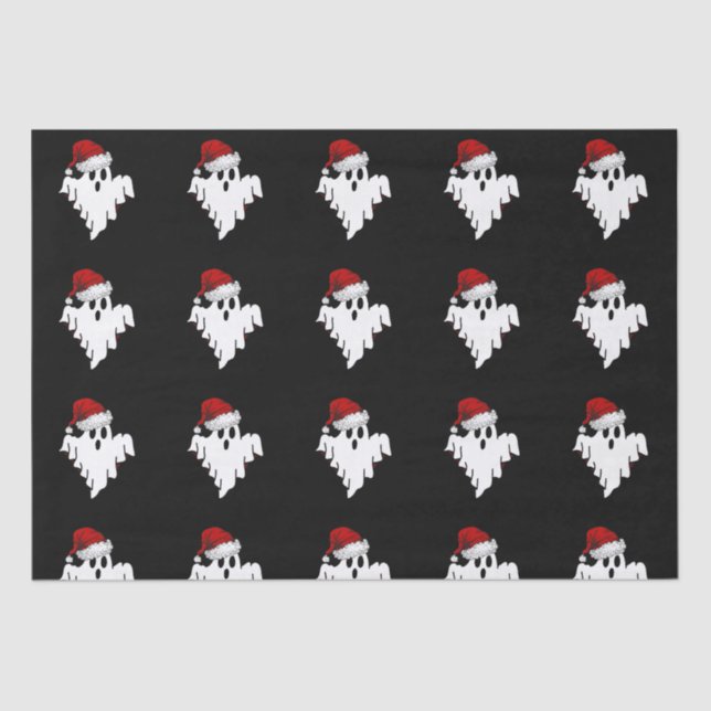 Santa Ghost Tissue Paper Seidenpapier (Vorderseite)