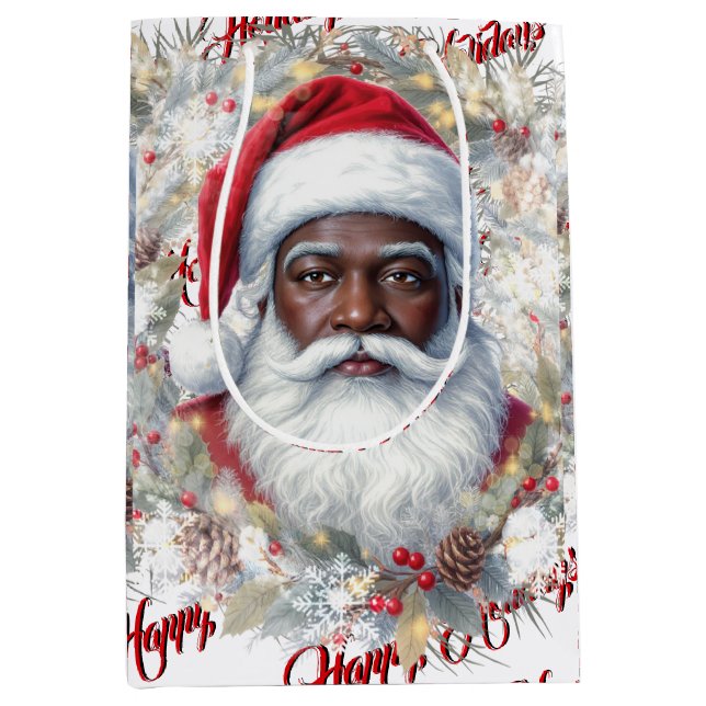 Santa Gift Bag Mittlere Geschenktüte (Vorderseite)