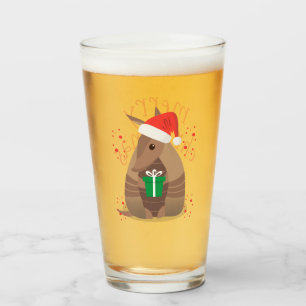 Santa Gift Gift Armadillo Texas Glas