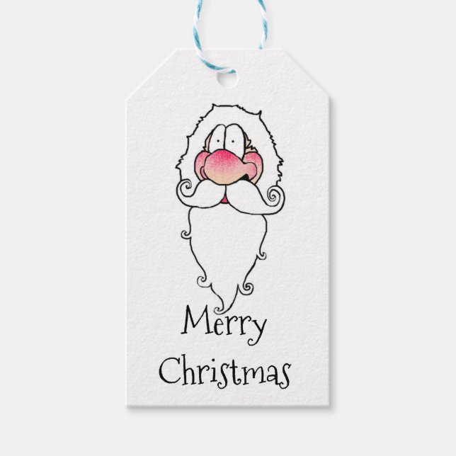 Santa Gift Tags Geschenkanhänger (Vorderseite)