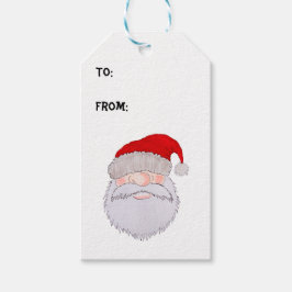 Santa Gift Tags Geschenkanhänger