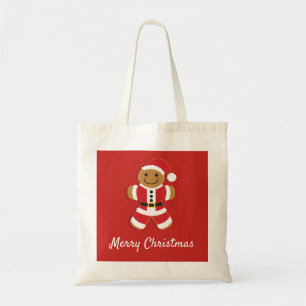 Santa Gingerbread Man   Grundlegende Tasche