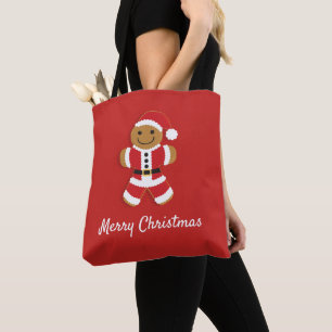 Santa Gingerbread Man Tasche