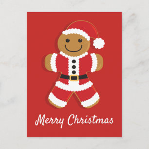 Santa Gingerbread Mann Weihnachten