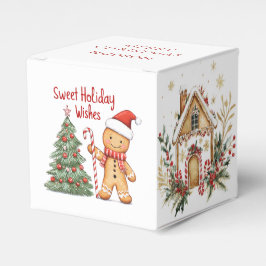 Santa Gingerbrot man Favor Box Geschenkschachtel