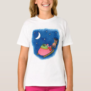 Santa Girls T - Shirt