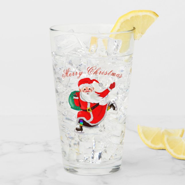 Santa Glas (Rückseite Ice)
