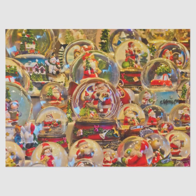 Santa globales Papiertaschentuch Seidenpapier (Vorderseite)