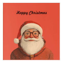 Santa | Glückliche Weihnachtskarte