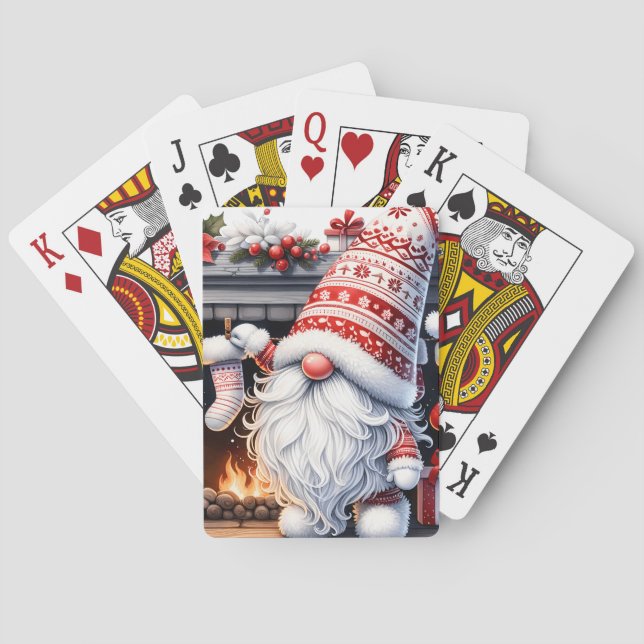 Santa Gnom Spielkarten (Rückseite)