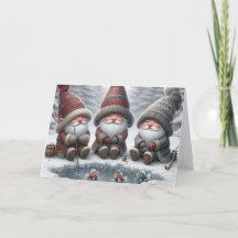 Santa Gnome Eisangeln