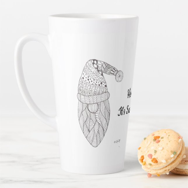 Santa Gnome Holiday Mug Milchtasse (Beispiel)