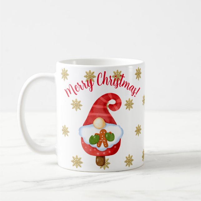 Santa Gnome Kaffeetasse (Links)