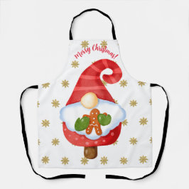 Santa Gnome Schürze