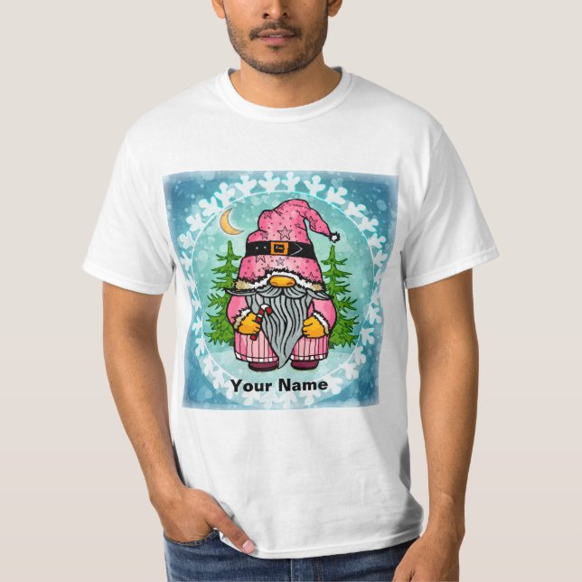 Santa gnome T-Shirt (Vorderseite)