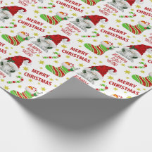 Santa Gnome und Strumpf Frohe Weihnachten
