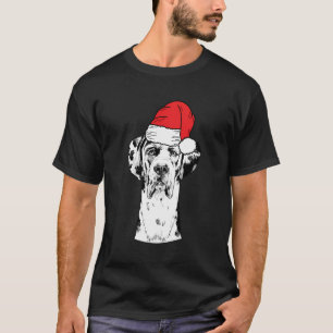 Santa Great Dane Dog Ugly Weihnachten T-Shirt
