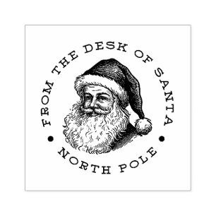 Santa Gummistempel