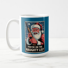 Santa Gun Ungezogene Liste Zweite Änderung Kaffeetasse