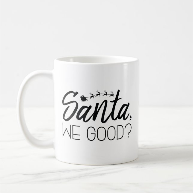 Santa, gut? kaffeetasse (Links)